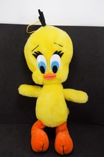 Vintage 1990 Warner Bros Character Tweety Bird Mighty Star Plush 13"