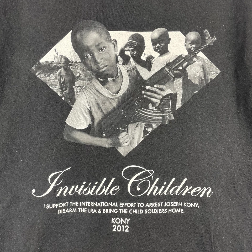 Camiseta masculina Kony Diamond Supply 3XL invisível infantil streetwear Y2K skatista - Imagem 3 de 4