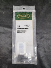 Weaver Savage 29 Round Barrel Winchester 03 63 Aluminum Base Gloss Black 48022