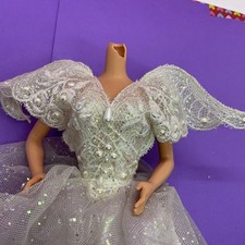 Mattel  Angel Lights Barbie Doll Christmas Tree Topper BROKEN  BODY ONLY READ