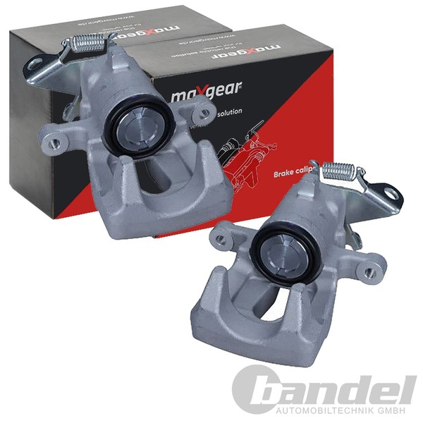 2X Maxgear Bremssattel Hinten Passend FÜR Renault Clio Fluence Grand Megane-image