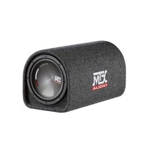 MTX Road Thunder MTXRTT8P - 8" Powered Amplified Ported Subwoofer Tube 360W Max