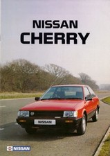 Nissan Cherry 1984 UK Market Sales Brochure Turbo, Europe GTi, Europe, SGL & GS