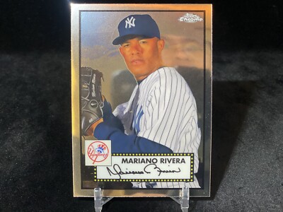 MARIANO RIVERA 2021 TOPPS CHROME PLATINUM ANNIV. #609 BASE CARD / YANKEES