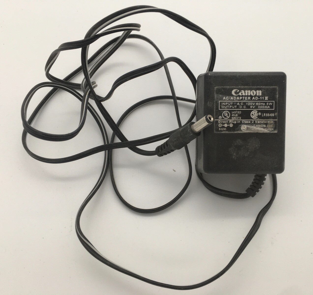 CANON AC ADAPTER AD-11 III DC 6V 300mA | eBay