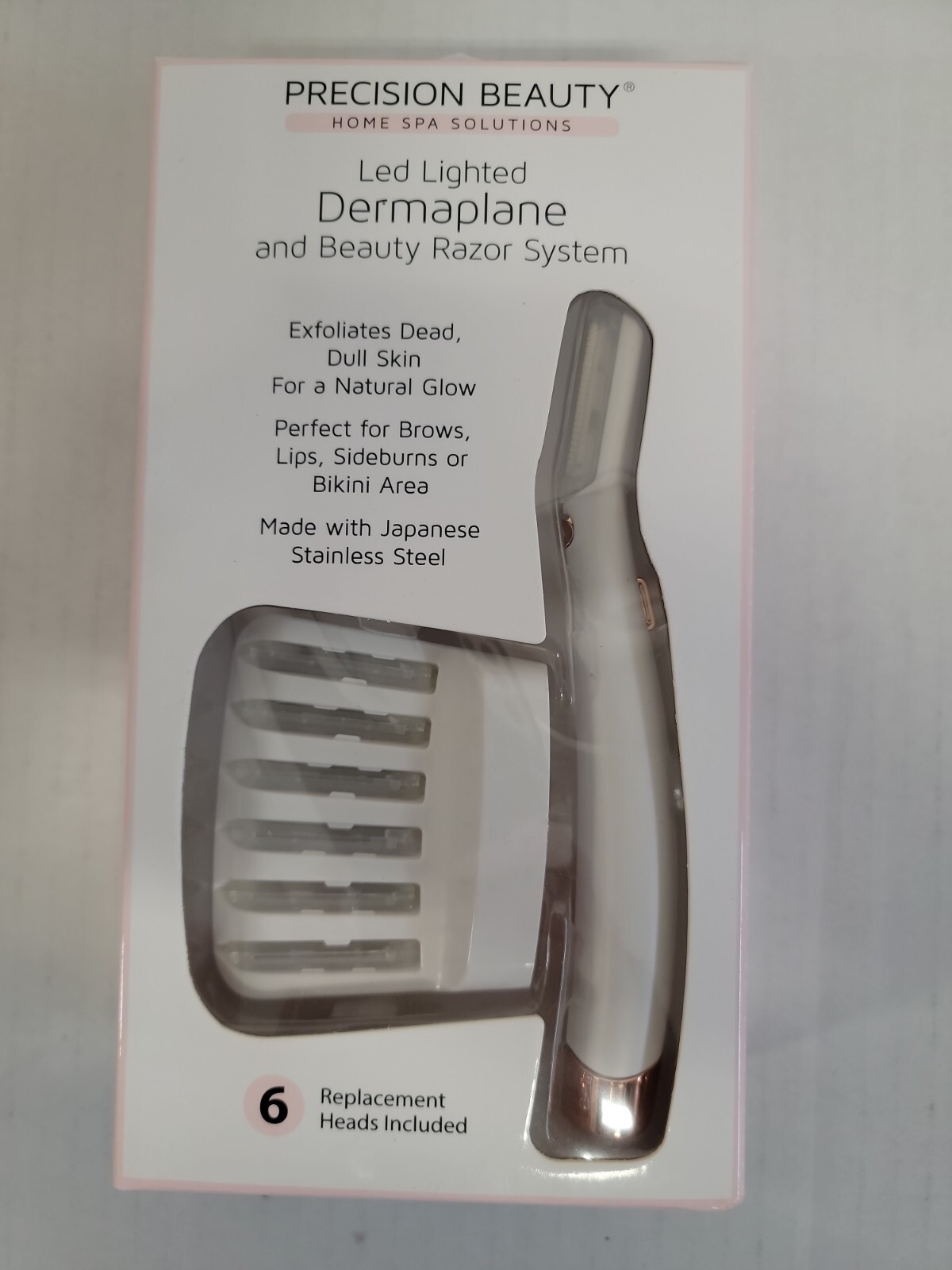 Precision Beauty Led Lighted Dermaplane And Beauty Razor System | eBay