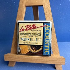La Bella 7GPS Phosphor Bronze Light Acoustic Guitar Strings FREESHIP  