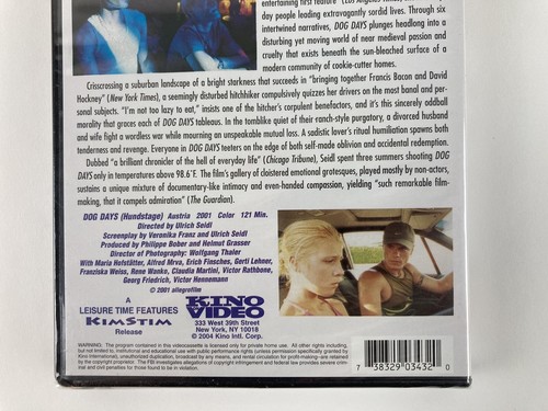 Dog Days (Unrated Director's Cut) DVD 2001 Ulrich Seidl 2004 Kino Video NEW - Imagen 6 de 14