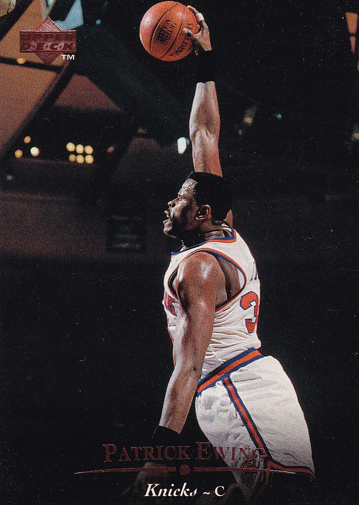 1995-96 Upper Deck  Patrick Ewing #33 Knicks HOF