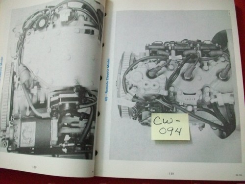1985 OMC OUTBOARD MOTOR SERVICE MANUAL - COMMERCIAL MODELS 65, 100, & 155 HP - Picture 3 of 4