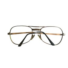 Vintage 1960 Aviator Sunglasses 14kt Gold Frames