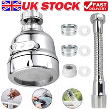 Kitchen Tap Aerator 360° Rotate Faucet Swivel End Diffuser Adapter Filter UK