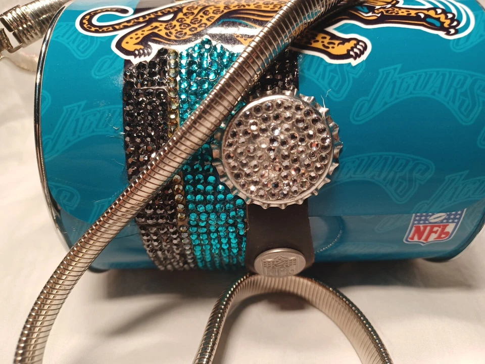 Licencia oficial de la NFL Jacksonville Jaguars damas (monedero con matrícula)  Foto 3 de 4