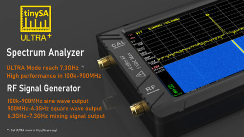 Zeenko ZS-407 100K-7,3GHz Handheld Tiny Spectrum Analyzer tinySA ULTRA PLUS - Bild 3 von 13