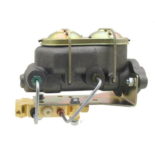 1967-1972 Chev C10 Plain Brake Booster Master Cylinder Prop Valve Kit Disc Drum - Picture 8 of 13