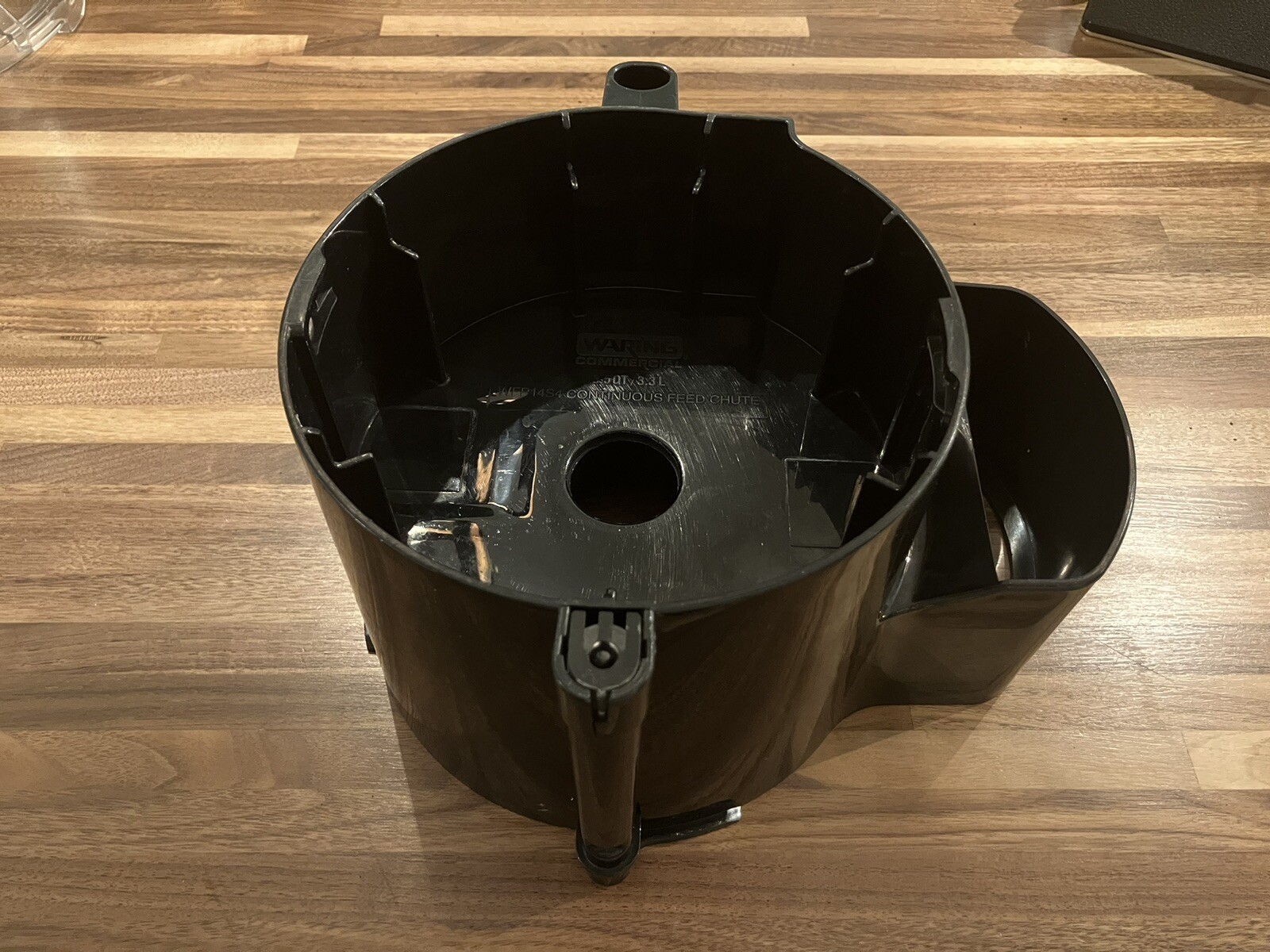 Waring Commercial WFP14S4 Food Processor Continuous Feed Chute Black, 3.5 QT