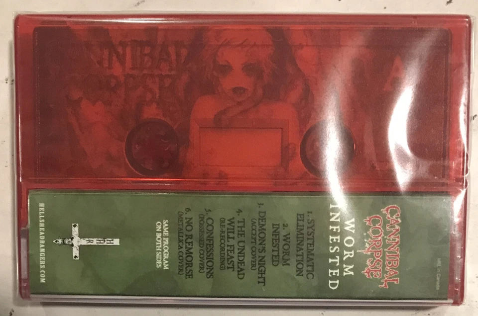 Cannibal Corpse - Worm Infested Cassette 2023 Hells Headbangers – HELLS MC 145 - Image 2 of 3