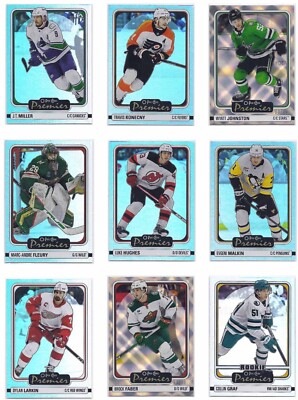 2024-25 O-Pee-Chee Premier and OPC Premier Diamond Rainbow, U-Pick
