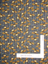 Moose Lake Moose Animal Fish Rod Blue Cotton Fabric Benartex C5091 By The Yard