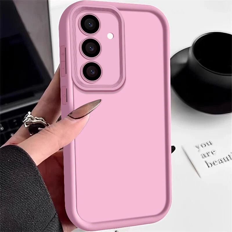 Shockproof Silicone Phone Case for Samsung S25 S24 FE S23 Ultra A55 A15
