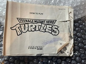 Teenage Mutant Hero Turtles Cartouche + Manuel Nintendo NES