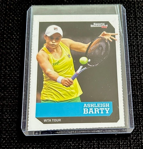 ASHLEIGH BARTY ROOKIE 2019 Sports Illustrated SI for Kids Wimbledon Sm Crease
