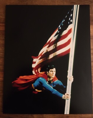 Christopher Reeve Superman 10x8'' professionelles gedrucktes Foto