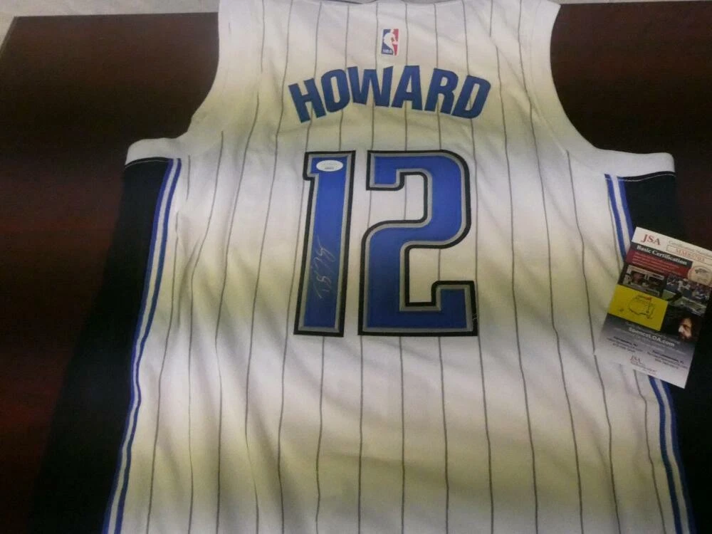 Autographed/Signed Dwight Howard Orlando White Basketball Jersey