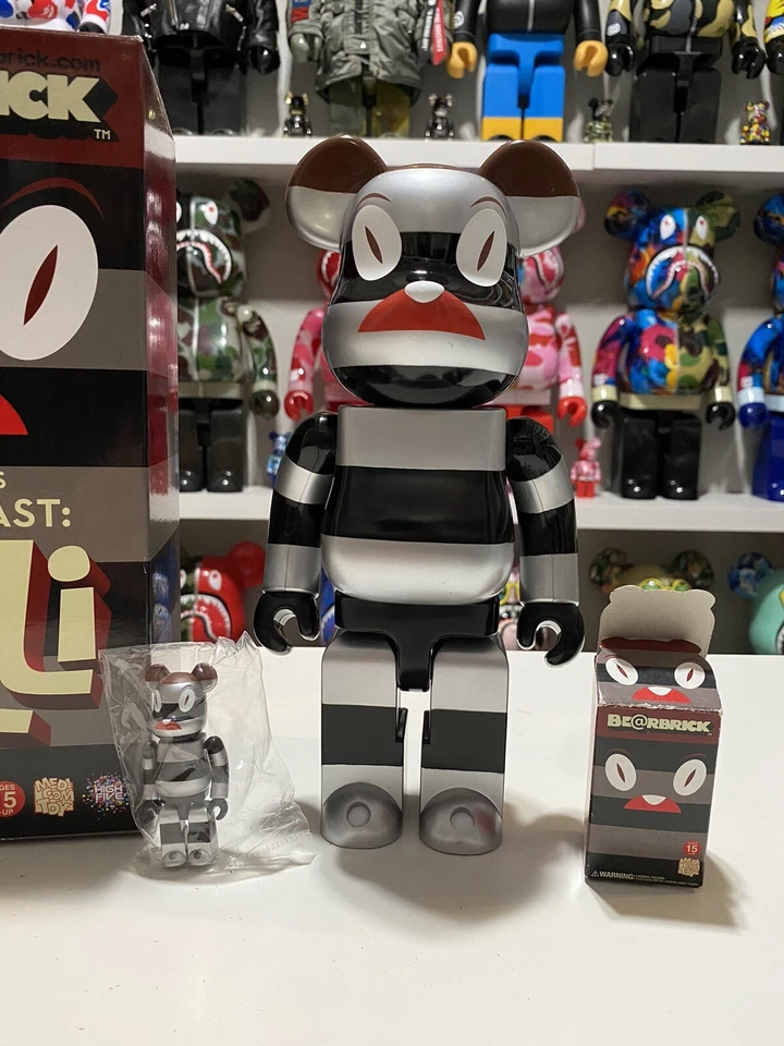 Tim Biskup's Alphabeast: Calli 400% 100% Bearbrick 2007 Be@rbrick Medicom Japan - Image 3 of 4