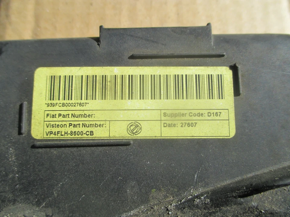 ALFA ROMEO 159 2007 RADIADOR REFRIGERACIÓN VENTILADOR MOTOR VP4FLH-8600-CB VP4FLH-8146-BB Foto 2 de 4