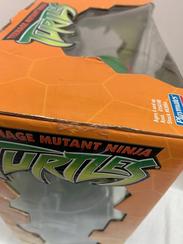 Figura de acción Teenage Mutant Ninja Turtles 2004 12" Fightin' Gear Raphael nueva en caja - Imagen 6 de 11