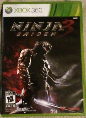 Ninja Gaiden 3 (Microsoft Xbox 360) Avec Notice – Code NTSC US/Canada