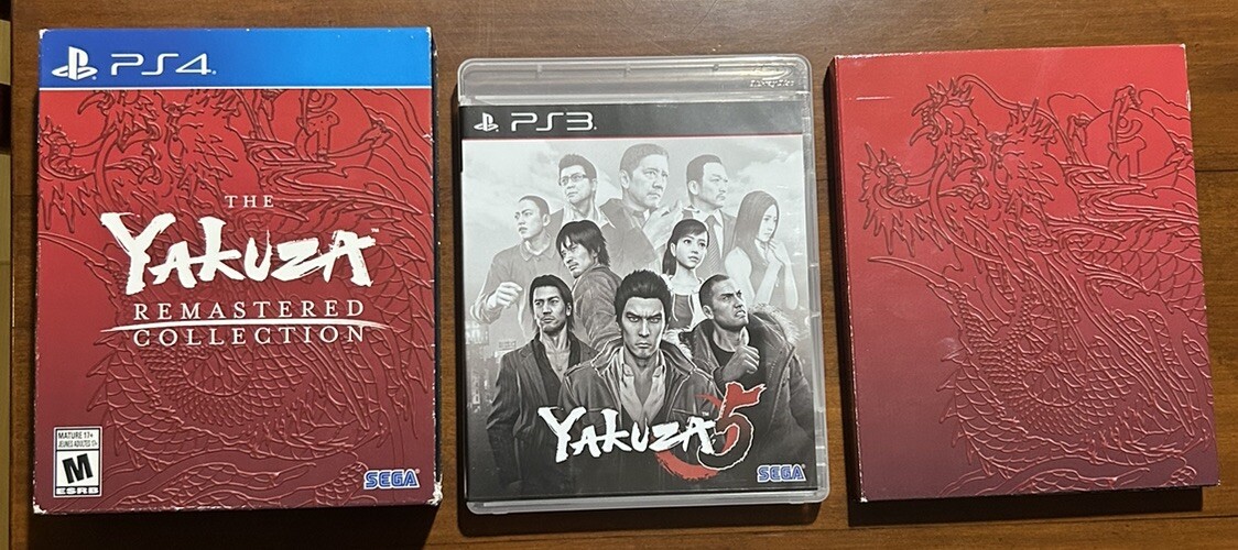 The Yakuza Remastered Collection Box Set PlayStation 4 PS4