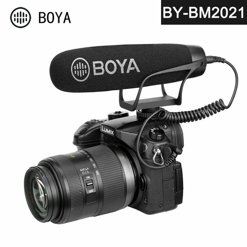 BOYA BY-3030/3031 Super-Cardioid Condenser Shotgun Interview Microphone for DSLR - Imagen 15 de 17