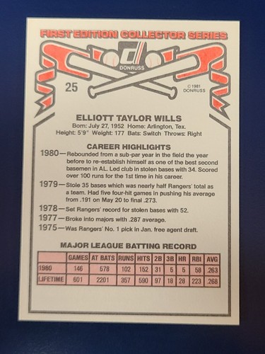 1981 Donruss Baseball Complete Your Set You Pick Choose #1-150 - Picture 51 of 303