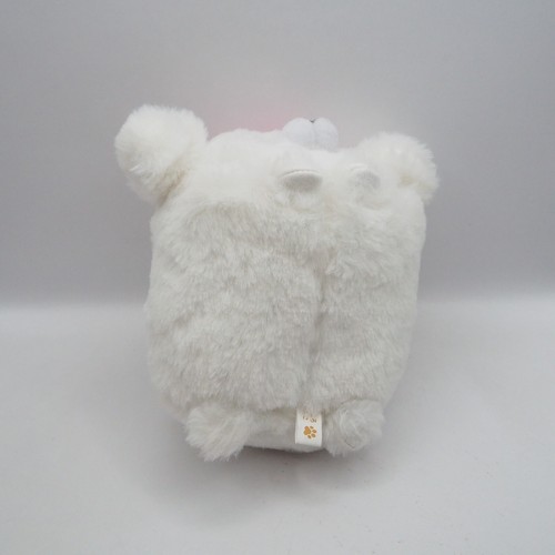 Funwari Korokoro Wanko White Dog C1008 YELL Plush 6" Stuffed Toy Doll Japan - Picture 7 of 9