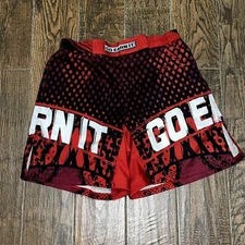 Go Earn It Mens Graphic Print Wrestling Shorts MMA Size. XL