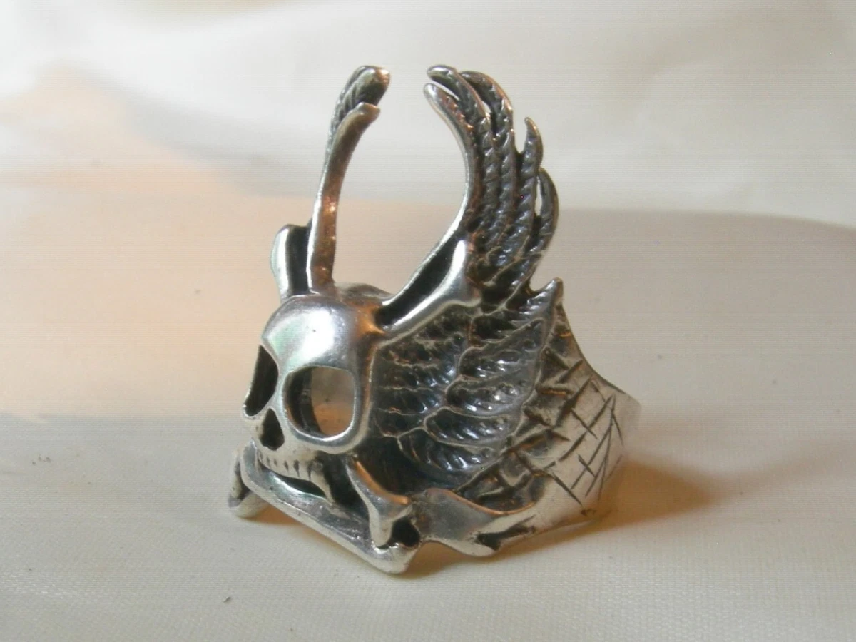 Bague Chevalière Bague Viking Homme Argent Bague Homme Viking Joyau Rouge Sang