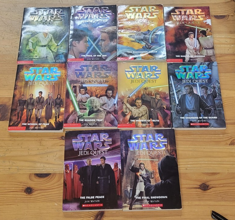 Star Wars Jedi Quest Books Complete Set Series 1-10 (2002-2004