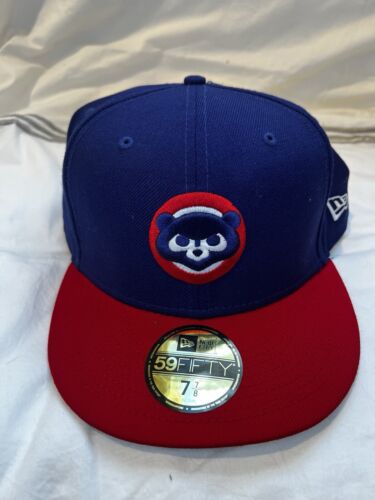 New Era 59FIFTY Chicago Cubs Royal Blue Red 1979 Cooperstown 7 7/8 Fitted Hat