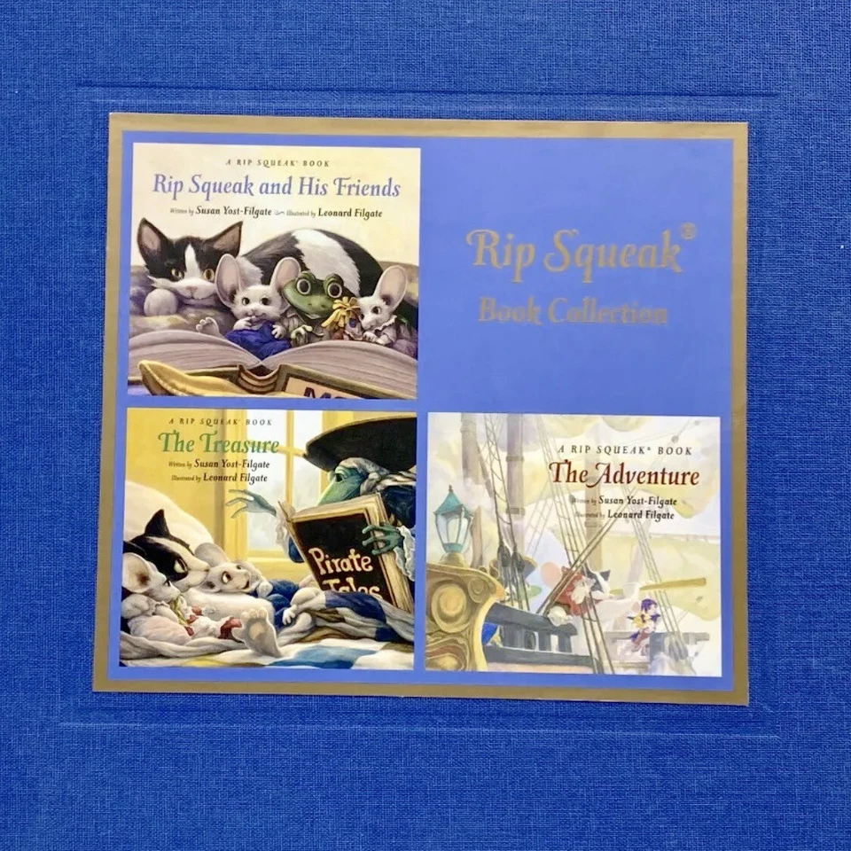 RIP SQUEAK Children’s Book Collection - Hardcover Set of 3 with Slipcase Foto 4 de 4