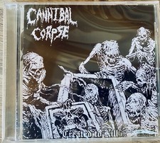 Cannibal Corpse  Created to Kill    NEW & SEA...
