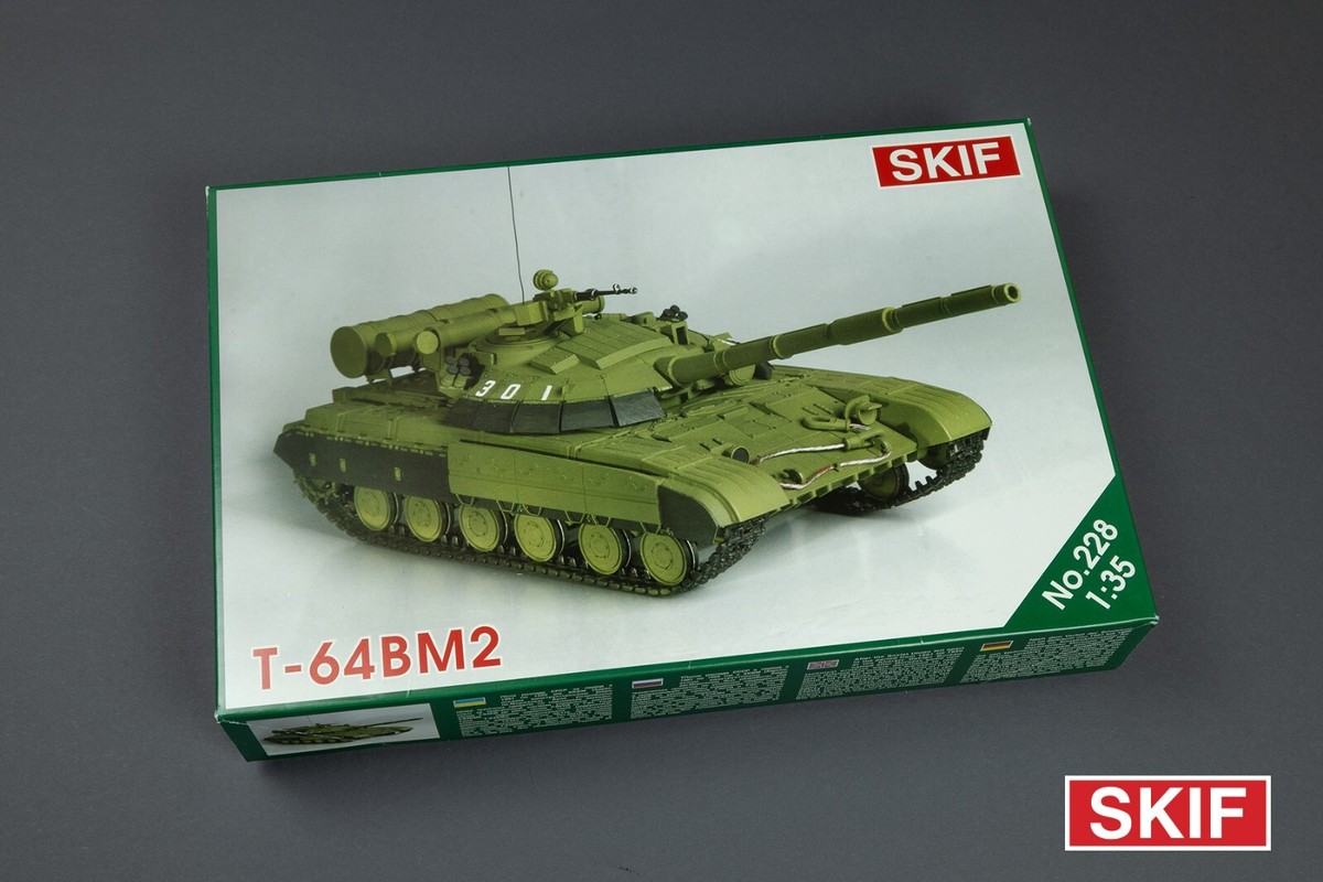 SKIF T-64BM2 戦車キット 1:35 No.228　t-64bvセット 1/35 SKIF 228 T-64BM2 tank plastic model kit | eBay