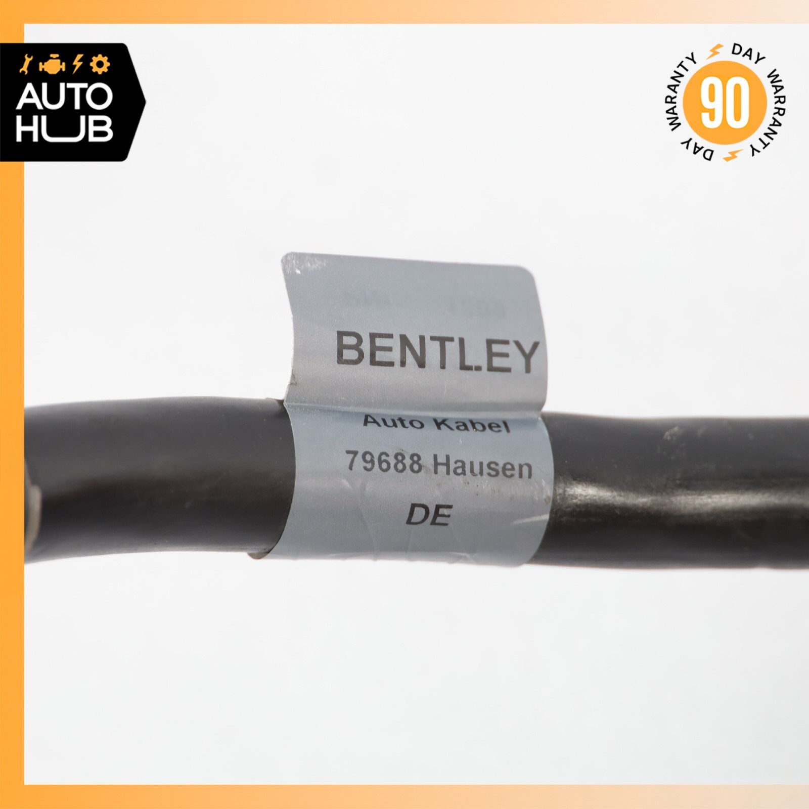 07-12 Bentley Continental GTC Convertible Positive Battery Cable Harness OEM 59k
