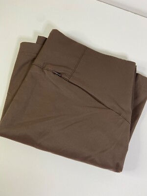 Lija Women s Golf Tennis Skort Brown Athletic Skirt Half Pleat  Sz 4 L7