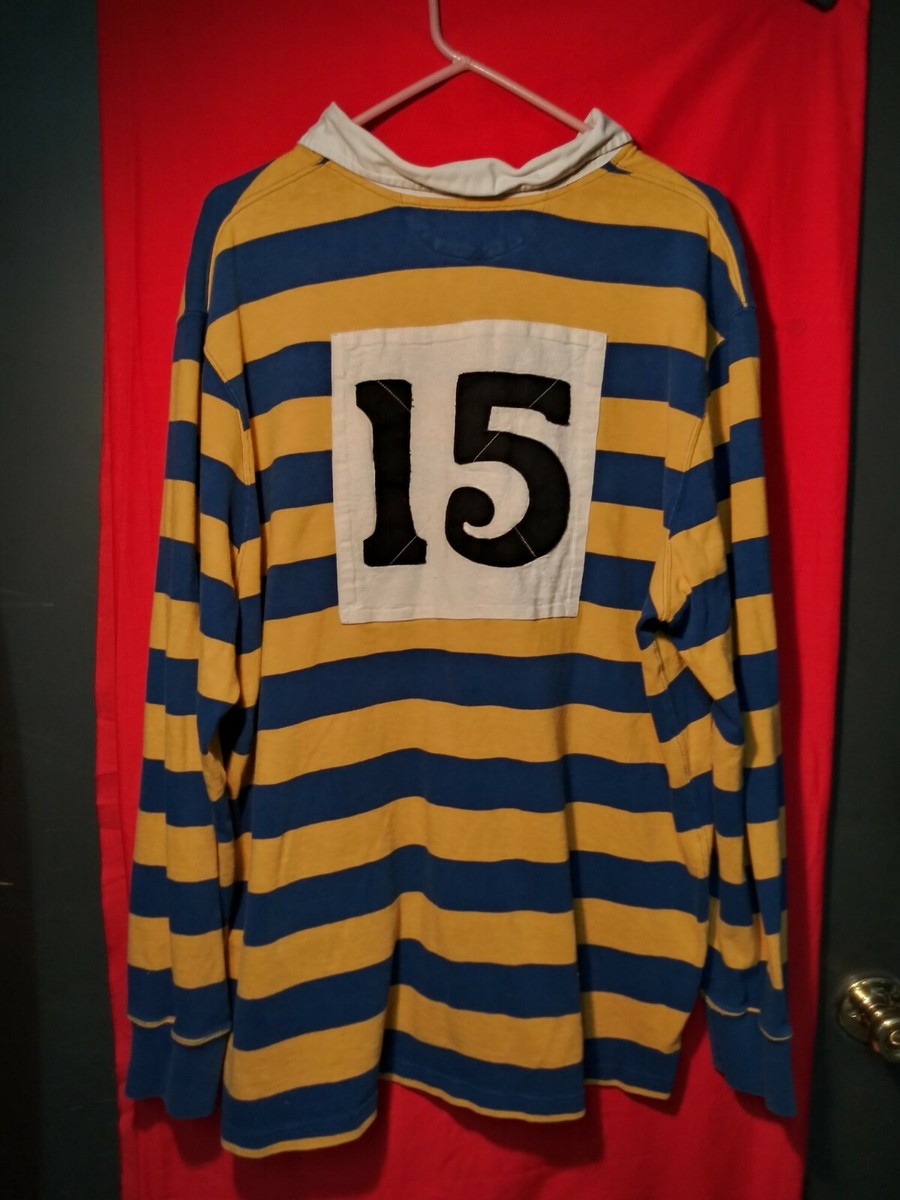 トップス 1990's Polo by Ralph Lauren rugger shirt Vintage Polo Ralph Lauren vintage 1990s #15 patch. Rugby
