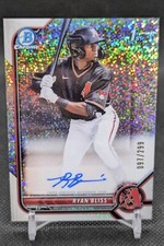 2022 Bowman Chrome Ryan Bliss 1st Prospect Auto Speckle /299 Diamondbacks