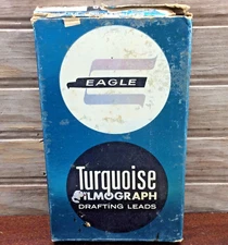 Turquoise Eagle Filmograph Drawing Leads Half Gross 6375-E4 Vtg Box Of 6 Dz NOS