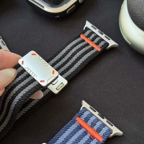 Correa con hebilla magnética de nailon Ultra SE para Apple Watch Series 10 9 8 7 6 5 4 - Imagen 17 de 38