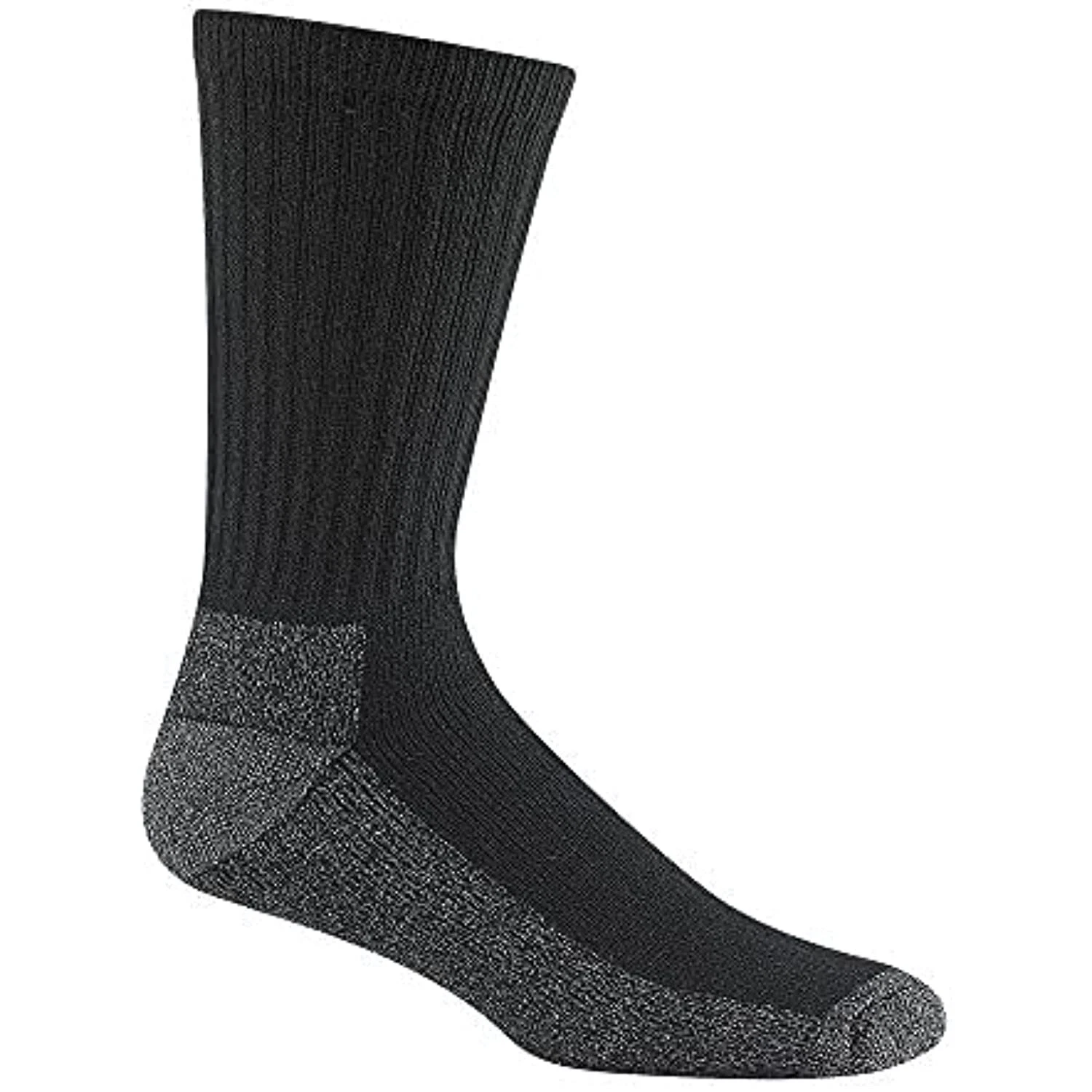 Wigwam Men's At Work 3-Pack Crew Socks, Black, X-Large